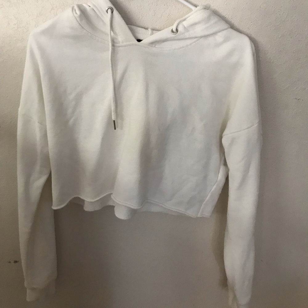 forever 21 cropped hoodie